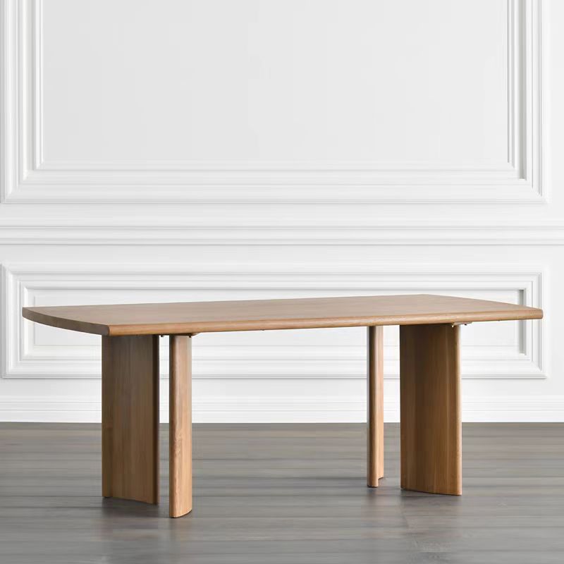 Minimalist Aesthetic Solid Wood Dining Table