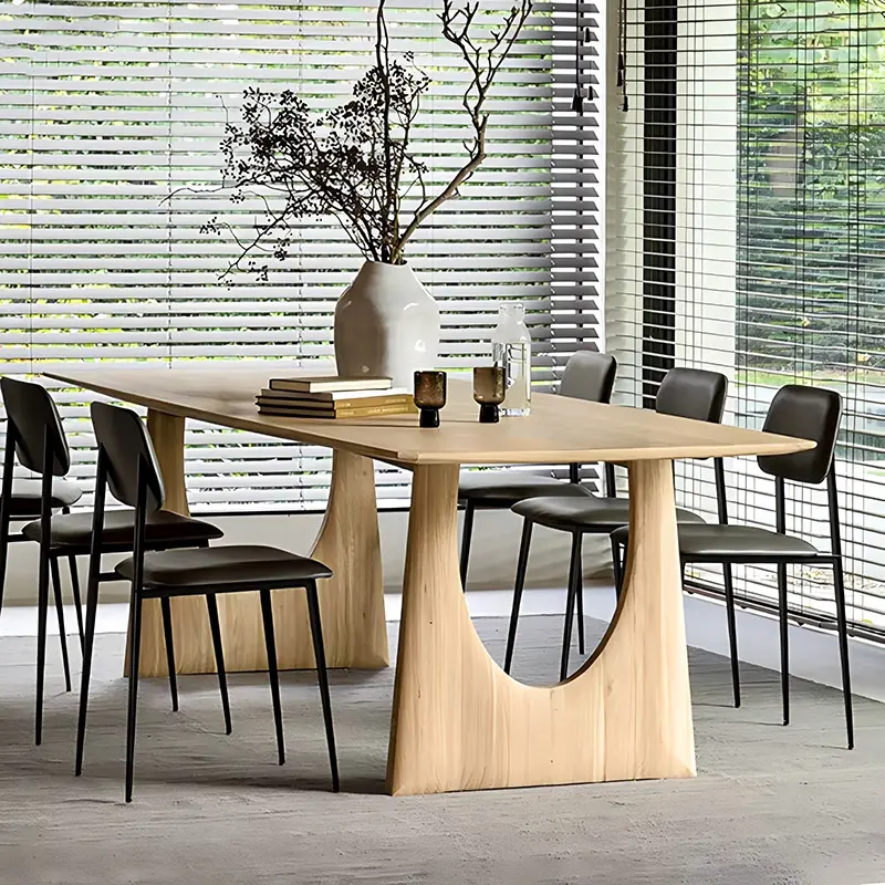 Contemporary Rectangular Modern Dining Table