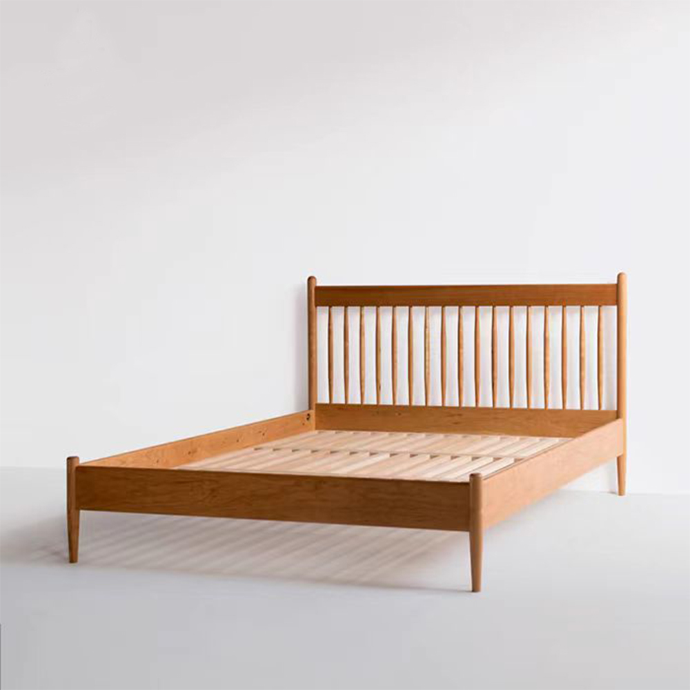 Classic Spindle Wooden Bed Frame