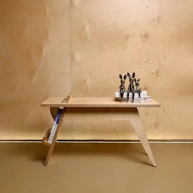 Minimalist Wooden Conference Table